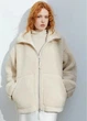 Полушубок женский H&M 271164256_white XXS Молочный (2727000114022) - изображение 1