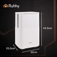Конденсаційний осушувач повітря Ruhhy Dryzix (12л/24год) — Потужний вологопоглинач із WiFi, гігростатом та таймером (до 30 м²) - зображення 2