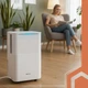 Конденсаційний осушувач повітря Ruhhy Dryzix (12л/24год) — Потужний вологопоглинач із WiFi, гігростатом та таймером (до 30 м²) - зображення 6