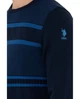Светр тонкий бавовняний U.S. Polo Assn. 1678203BLUE XL темно-синій (8683856250014) - зображення 7