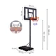 Kosz do koszykówki MovePro Regulowana wysokość 150-305 cm  QSG-S003-21A (5905817009817) - obraz 7