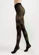 Женские фантазийные колготки с геометрическим узором Giulia TWIST 40 (2) 3 Black-nero, 40 DEN, геометрический принт - изображение 3