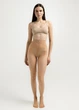 Жіночі матові колготки із 3D плетінням Giulia SOFT MATT 20 5 Beige-daino, 20 DEN, без шортиків, матові - зображення 6