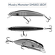 Воблер Strike Pro Musky Monster SM160 160F 57г A70/613-SBO - зображення 2