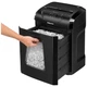 Знищувач документів Fellowes 12C, Чорний - 651754 - зображення 3