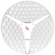 Точка доступу Mikrotik LHG XL HP5, Білий - 741736 - зображення 1