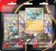 Набір карток Pokemon TCG: Mega Evolution - Pitch Black - 3-Pack Blister Bundle (196214142404) - зображення 1
