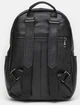 Мужской кожаный рюкзак Borsa Leather черный практичный городской кожаный рюкзак 37×25×16 см 54104 - изображение 3