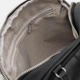 Женская кожаная сумка Borsa Leather элегантная черная сумка через плечо из натуральной кожи 54203 - изображение 5