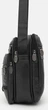 Мужская кожаная сумка-барсетка Borsa Leather 3 черный из натуральной кожи 53885 - изображение 4