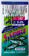 Самодур GOLDEN CATCH SABIKI SB14006SG № 6 (10 гачків), сріблястий/фіолет люрікс (ставрида, скумбрія, сарган) - зображення 1