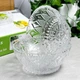 Набір скляних салатників Crystalite 124 мм 6 шт. прозорі H17130 - зображення 1