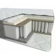 Матрас ортопедический Homefort Spring Latex 80x190 см (237066) - изображение 3