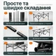 Комплект туристический стол 120х55см и 6 стульев для пикника природы похода рыбалки складной алюминиевый набор - изображение 5