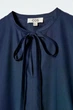 Сукня жіноча COS gathered tie-detail dress 1251105001 Eur 40 Синій - зображення 6