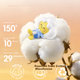 Влажные салфетки для лица FulCotton Cotton Soft Family, 100% чистый хлопок, одноразовые, для сухого и влажного использования, большая вместимость, 300 листов*1 упаковка - изображение 4