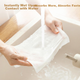 Влажные салфетки для лица FulCotton Cotton Soft Family, 100% чистый хлопок, одноразовые, для сухого и влажного использования, большая вместимость, 300 листов*1 упаковка - изображение 9