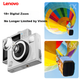 Цифрова селфі-камера Lenovo C55 Student Selfie 64MP високої чіткості, подарунок на день народження для дівчаток, бездзеркальна камера початкового рівня, для подорожей у кампус, альтернатива бездзеркальній CCD-камері, камера з картою пам'яті COMS, 128 ГБ - изображение 6