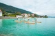 Надувная SUP доска сап борд 12.0 Aqua Marina PURE AIR PA-25C366 - изображение 13
