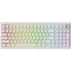 Беспроводная механическая клавиатура Proove Gaming Slicker Special Edition White, Huano Kobe Switch, RGB, (2.4G/Bluetooth/USB) - изображение 1