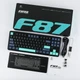 Беспроводная механическая клавиатура AULA F87 PRO Black, Graywood V3 Switch, 80%, RGB Подсветка (2.4G/Bluetooth/USB) - изображение 3
