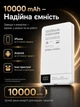 Магнитный павербанк Lexego 10000 mAh White PD 20W с беспроводной зарядкой MagSafe портативный внешний беспроводной аккумулятор, батарея магсейф для iPhone Android айфона MWPQ1-10-W - изображение 4