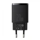 Сетевое зарядное устройство Baseus Compact Quick Charger U+C 20W EU Black - изображение 1