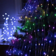 Гирлянда "Конский хвост" 500 LED 20 нитей 2.5м Разноцветная, 220v MA404multi - изображение 6
