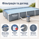 Каркасный бассейн Bestway Steel Pro 561FV 366×201×66 см 4000 л прямоугольный с картриджным фильтр-насосом 1250 л/ч, ремкомплектом - изображение 2