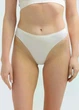 Трусики стринги женские бесшовные Giulia STRING BRIEFS COLOR L/XL White-cloud dancer, микрофибра, низкая посадка, белые - изображение 4