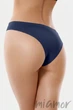 Трусики-бразиліана безшовні InSecret Brasiliana Basic EVENING BLUE L/XL Темно-сині - зображення 2