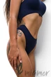 Трусики-бразиліана безшовні InSecret Brasiliana Basic EVENING BLUE L/XL Темно-сині - зображення 3