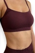 Топ безшовний на тонких бретелях InSecret Bra Comfort MARSALA S/M Бордовий - зображення 2