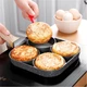 Сковорода с разделителями 4 ячейки для панкейков и яиц EasyBreakfast Pan Без бренду - изображение 3