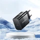 Сетевое зарядное устройство ESSAGER 30W QC/PD USB-C + USB-C-C 60W Cable Black (E30JSB1-SYTT1-T) - изображение 6