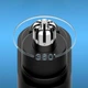Аккумуляторный триммер для носа, ушей и бровей HairClipper - изображение 6