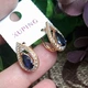 Сережки Xuping Jewelry довжина 1.7см ширина 1.2см медичне золото позолота 18К с1699 - зображення 4