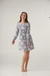 Рубашка платье женское Ellen wish 100/11/01 2XL бузина - изображение 2