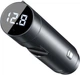 Автомобільний FM-модулятор Baseus Energy Column + bluetooth (2USB) CCNLZ-C0G (Темно-сірий) - зображення 7