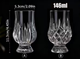 Набір келихів «CRYSTALTULIP» 2 шт., Класичний дизайн - зображення 7