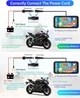 Мотонавигатор LEROAADZ CarPlay Android Auto 6.26" IPS IP67 с двумя камерами - изображение 5