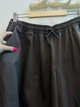 Жіночі штани-банани oversize на резинці KAPTSOVA MKKS060234 - 46/48, Шоколад - изображение 2