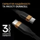 Кабель Duracell USB-C USB-C 60W 2 м Black (DRU5020A) - зображення 2