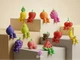 Брелок Набор Виноградная Гроздь 3 Шт Подвижные Articulated Fruit Keychains Grapes 10 См 3Д Печать - изображение 2