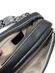 Стильна жіноча сумка cross-body з натуральної шкіри Wide-770 чорна - изображение 12