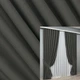 Комплект готовых штор VR-Textil Блэкаут Midnight № 1400ш Темно-серый 150х290 см 2 шт (33-0264) - изображение 1