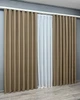 Комплект готових штор VR-Textil Bagema Rvs № 1239ш Молочний шоколад 100х270 см 2 шт (31-733) - зображення 4
