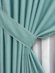 Комплект готовых штор VR-Textil Шенилл однотонный № 1697ш Светло-бирюзовый 150х270 см 2 шт (33-0596) - изображение 5