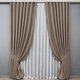 Комплект готових штор VR-Textil Bagema Rvs № 2073ш Капучино 150х290 см 2 шт (33-1270) - зображення 2