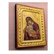 Писаная икона Божьей Матери Гликофилуса (Сладкое Лобзание) 18,5 × 23,5 см - изображение 3